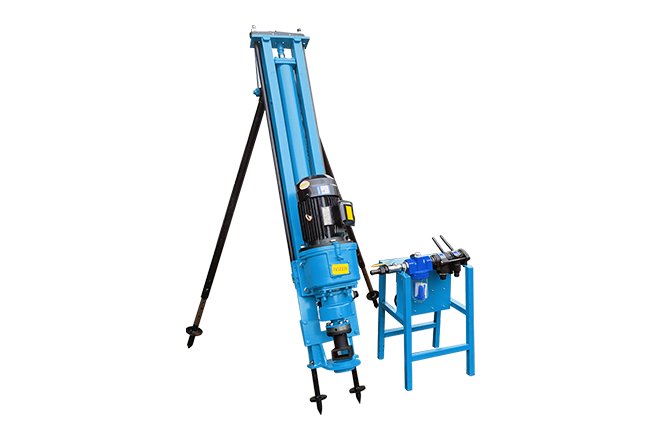 Mini rock drilling machine